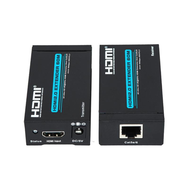 Nuevo producto V 2.0 Extensor HDMI 60m sobre un solo cat5e \/ 6 compatible con Ultra HD 4Kx2K @ 60Hz HDCP2.2