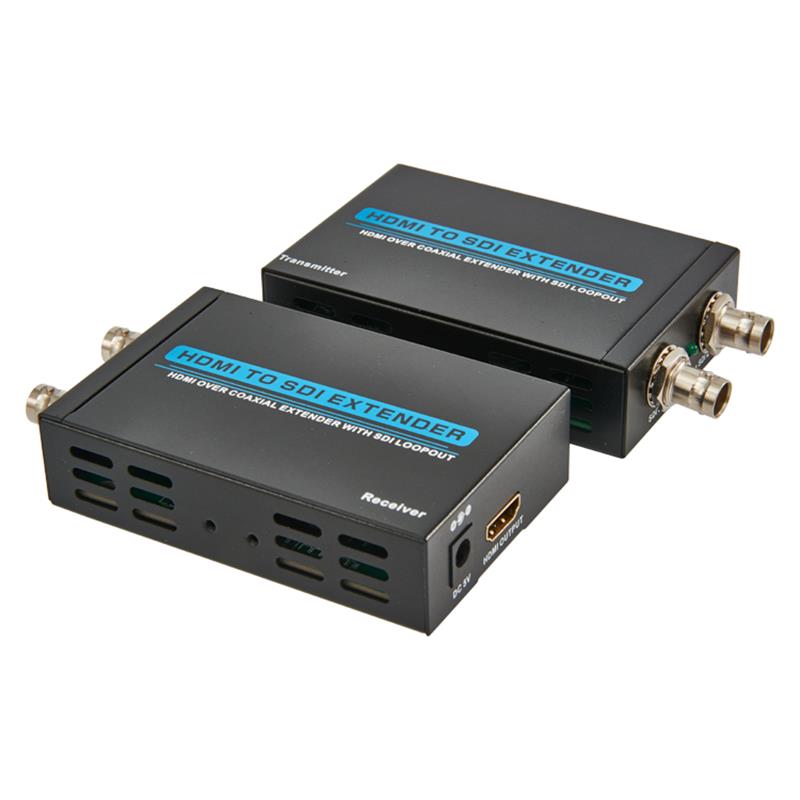 Extensor HDMI a SDI Extensor coaxial HDMI de 100 m con salida SDI