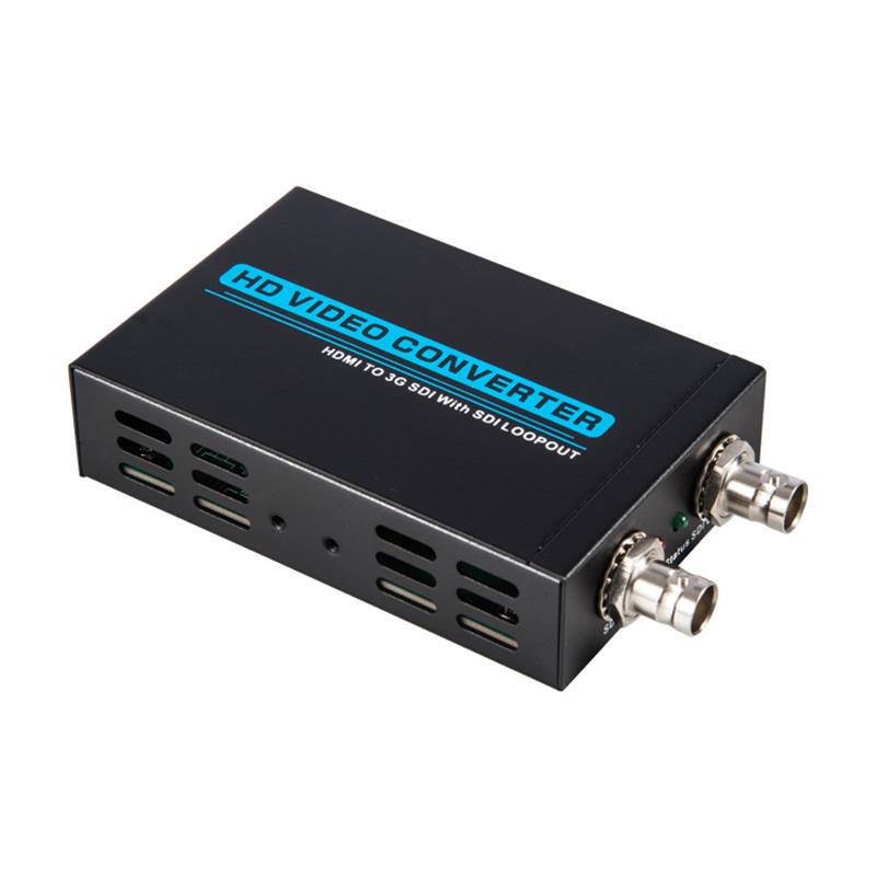 HDMI al SD / HD / 3G SDI, con el transductor de salida de la ruta de circunvalación SDI.