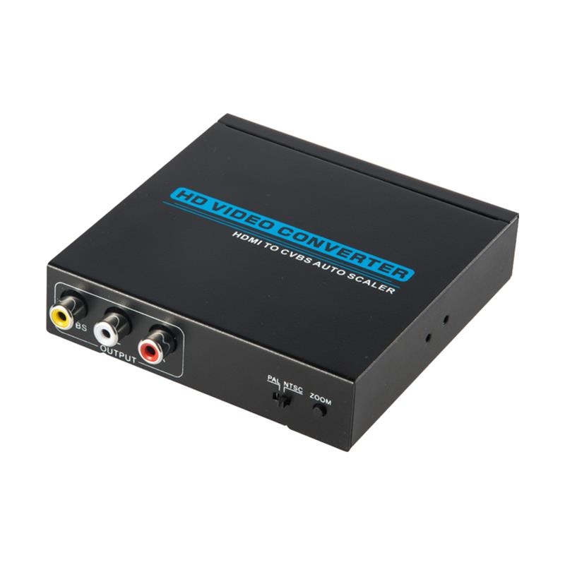 Convertidor HDMI a AV \/ CVBS de alta calidad Auto Scaler 1080P