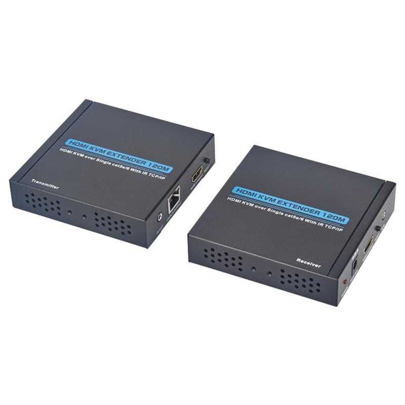 HDMI KVM Extender 100m sobre Single cat5e \/ 6 Soporte Full HD 1080P TCP \/ IP